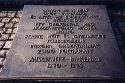 Hungarian plaque